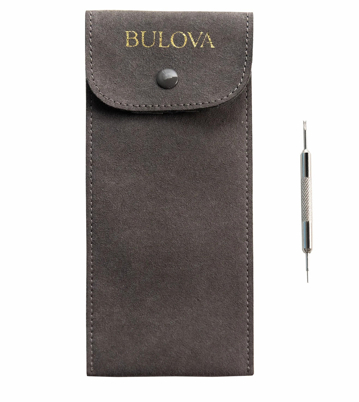 Gray Leather Strap - Bulova Exclusive