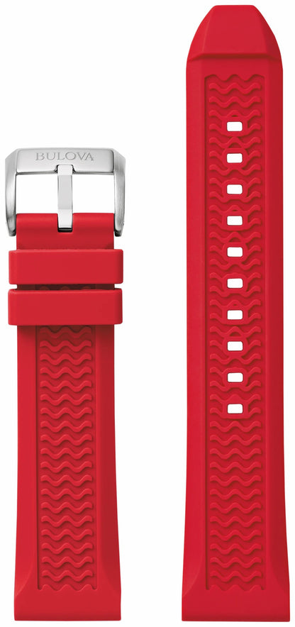 Red Silicone Strap - Bulova Signature