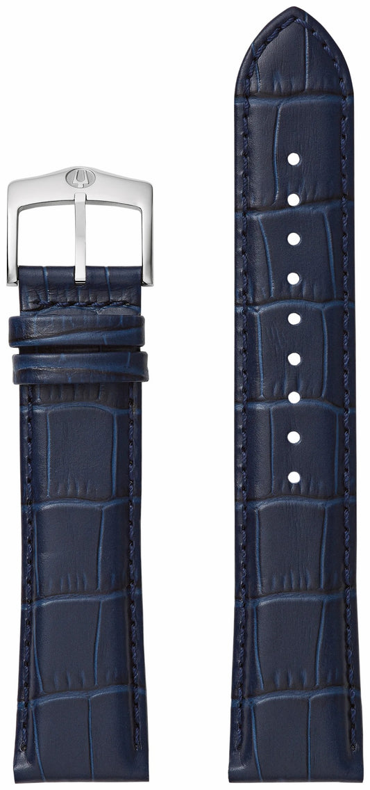 Navy Leather Strap - Bulova Customer Favorite
