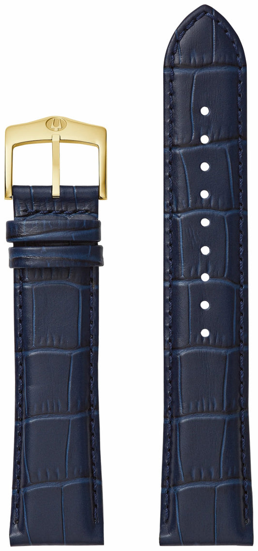 Navy Leather Strap - Bulova Hot Sale
