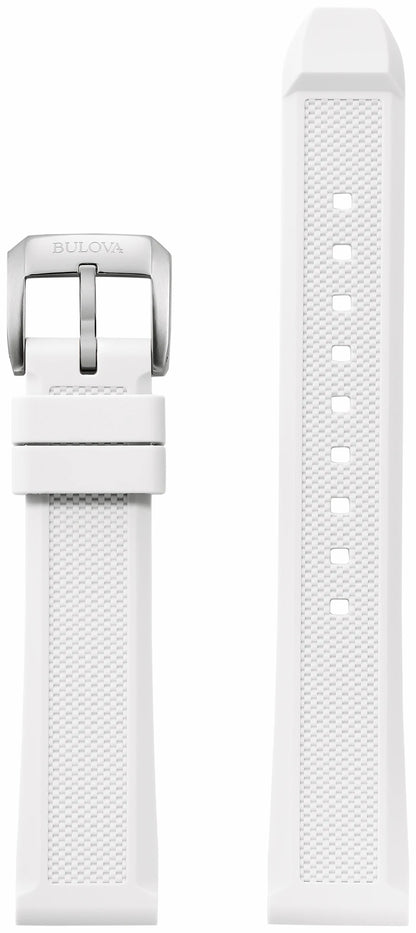 White Silicone Strap - Bulova Signature