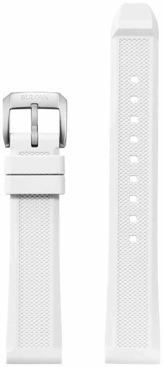 White Silicone Strap - Bulova Signature