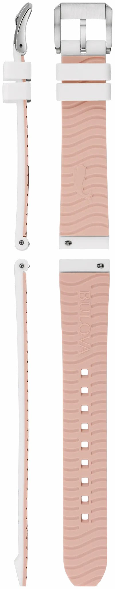 White Silicone Strap - Bulova Signature