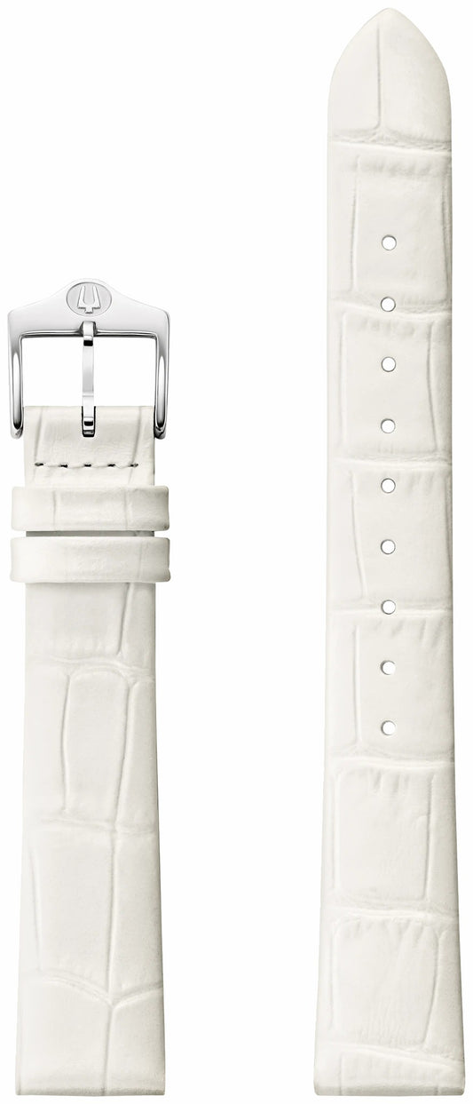 White Leather Strap - Bulova Latest