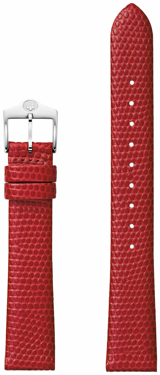 Red Leather Strap - Bulova Latest