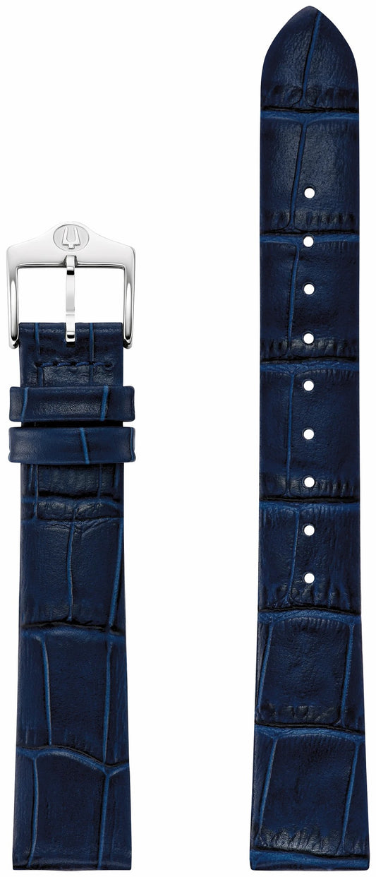 Navy Leather Strap - Bulova Recommended