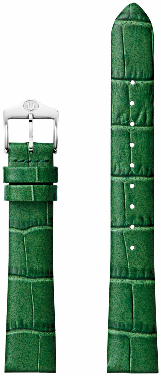 Green Leather Strap - Bulova Recommended